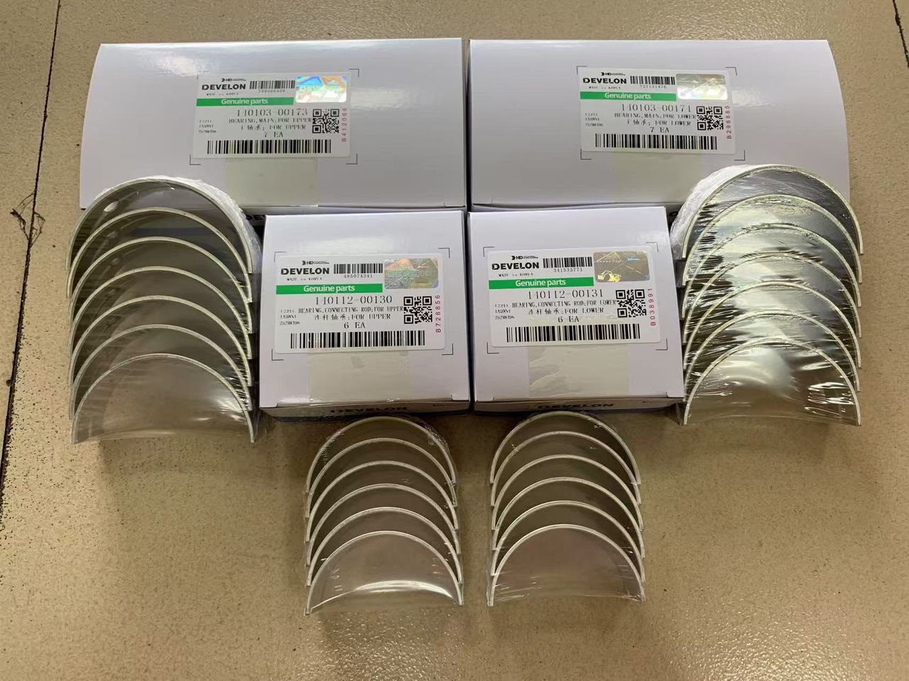 110112-00130 MAIN BEARING DOOSAN