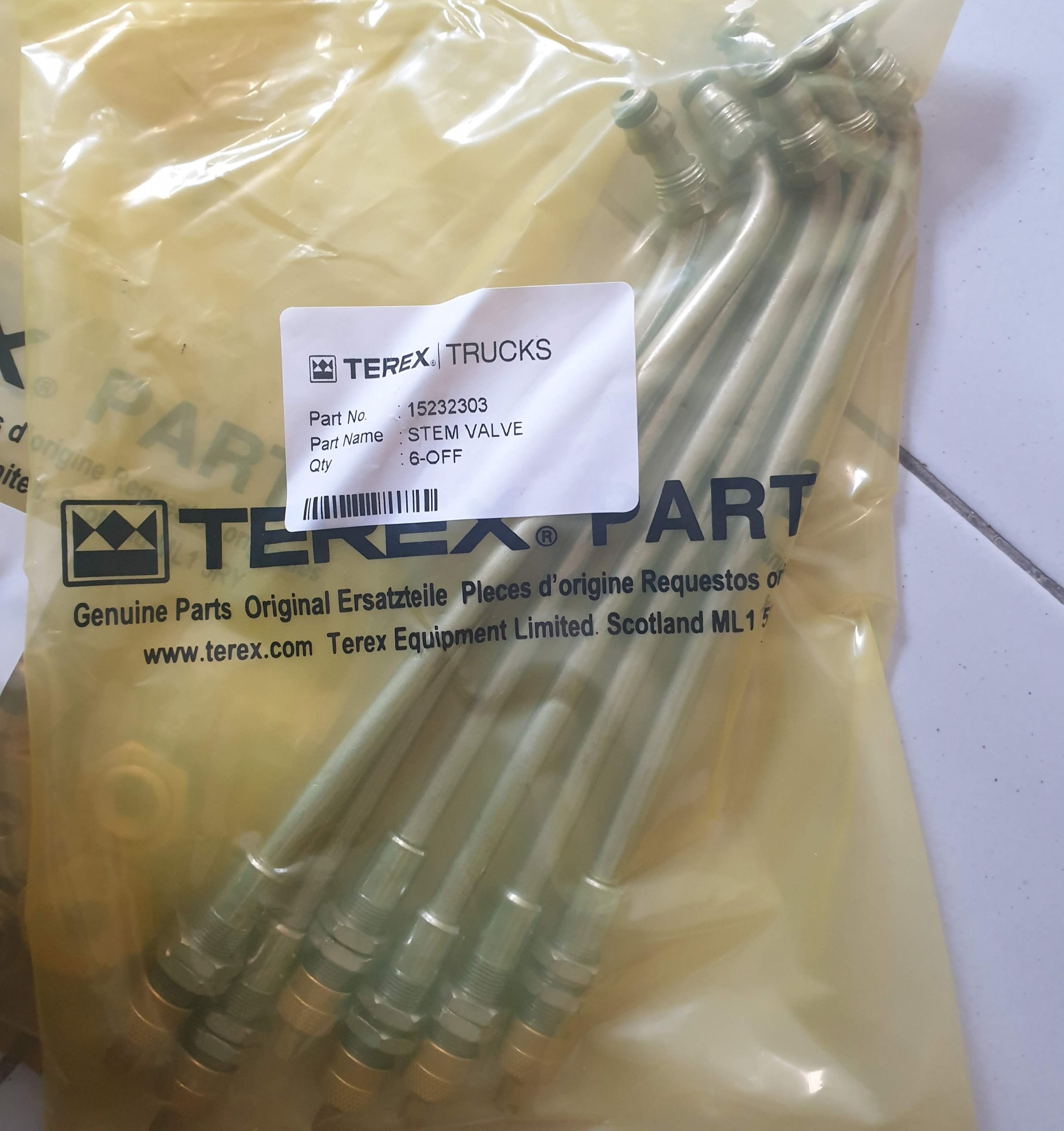 15232303 STEAM VALVE TEREX TR50/60/70/100
