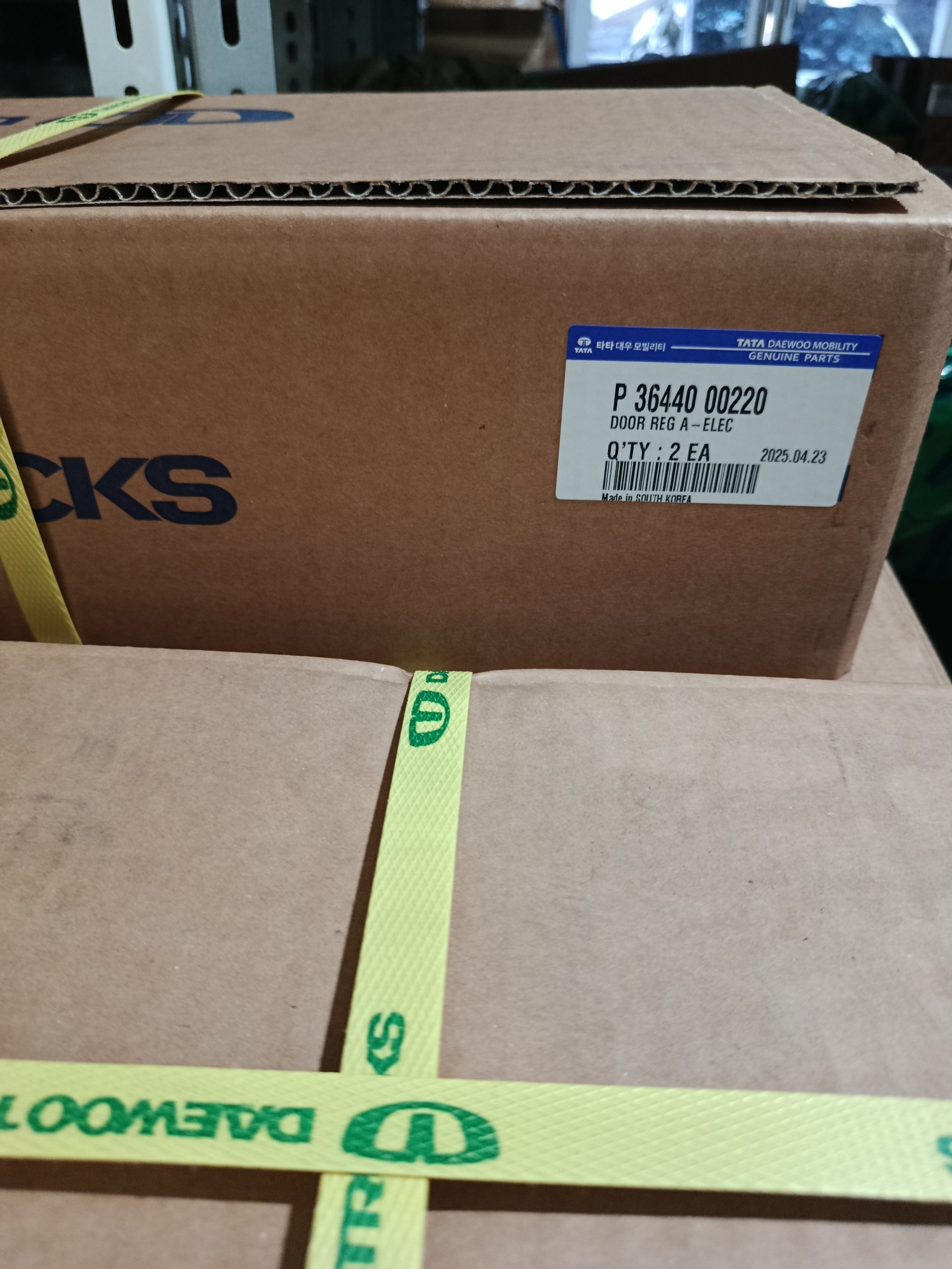 3644000220 DOOR REG ELECTRIC TATA DAEWOO NOVUS