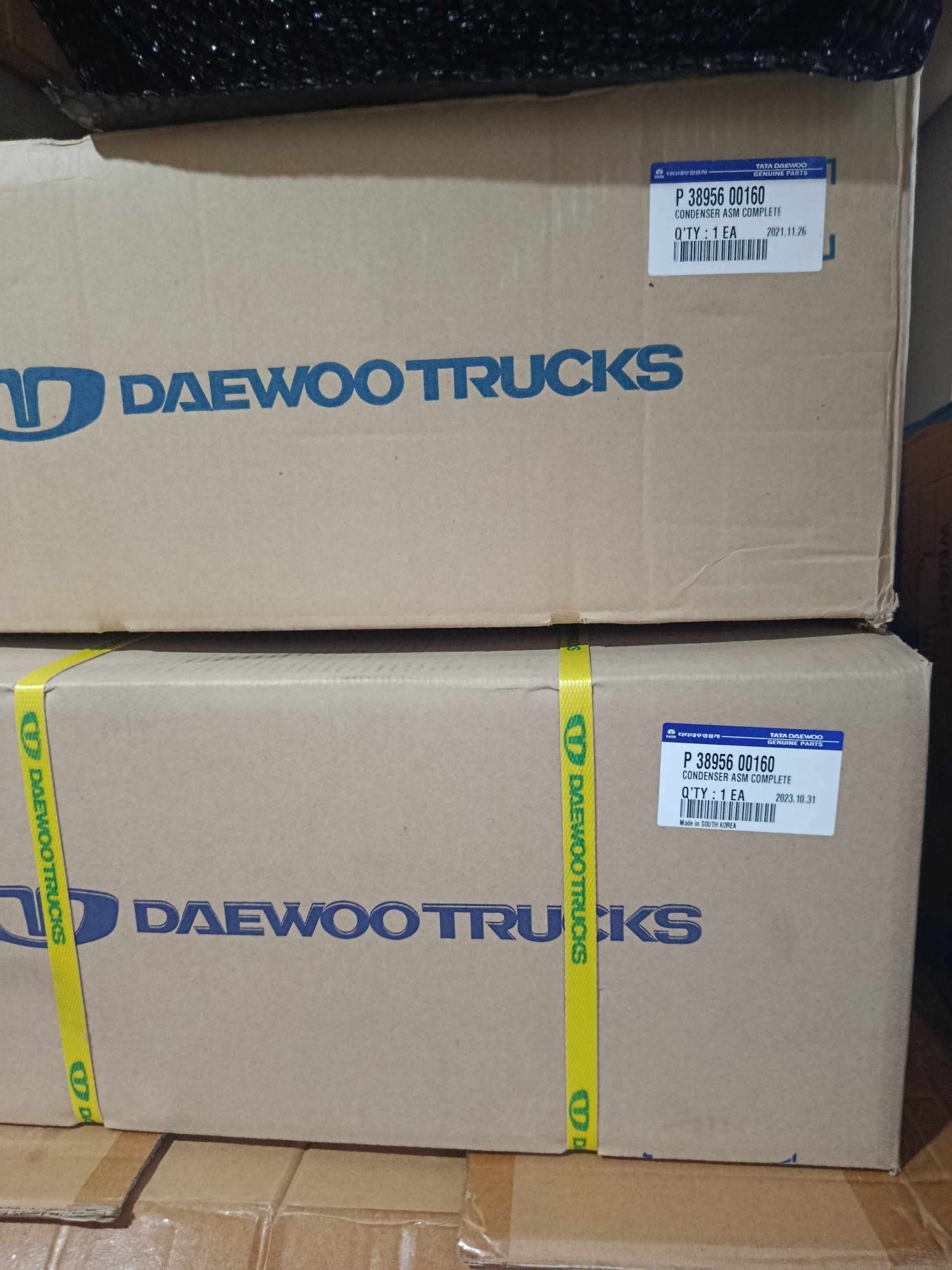 3895600160 CONDENSER ASM TATA DAEWOO NOVUS