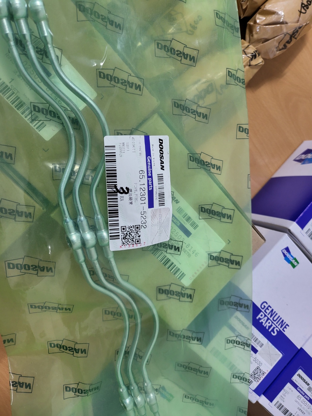 65.12301-5232 PIPE FUEL DOOSAN DEVELON