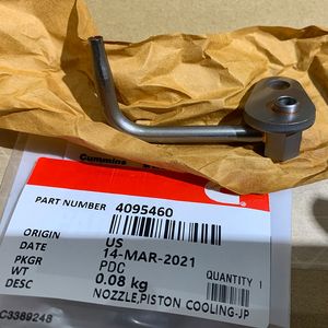 CUMMINS PISTON COOLING NOZZLE 4095460 FOR CUMMINS QSK23