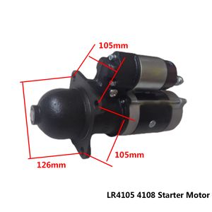 STARTER MOTOR ENGINE STARTER MOTOR 9 TEETHS 12V FOR LR4105 LR4108