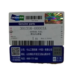 301316-00003A  SENSOR,FUEL  DOOSAN DEVELON