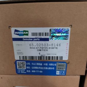 65.02503-8146    RING KIT,PISTON DX    DOOSAN DEVELON HYUNDAI