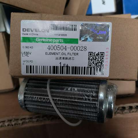 400504-00028 ELEMENT,OIL FILTER DX DOOSAN DEVELON HYUNDAI