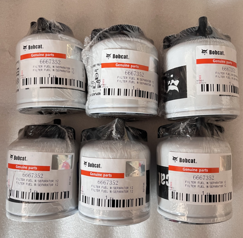 6667352 FUEL FILTER ELEMENT DOOSAN DEVELON HYUNDAI