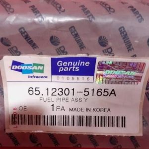 65.12301-5165A    PIPE ASSY,FUEL;OVER FLOW DX380LC    DOOSAN DEVELON HYUNDAI