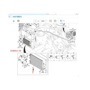 440204-00093 AIR CONDITIONER  DOOSAN DEVELON
