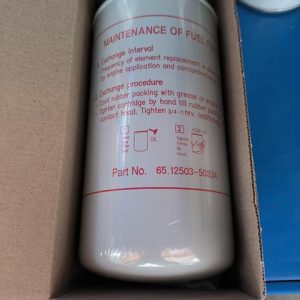 65.12503-5033A     FUEL FILTER ELEMENT DX    DOOSAN DEVELON