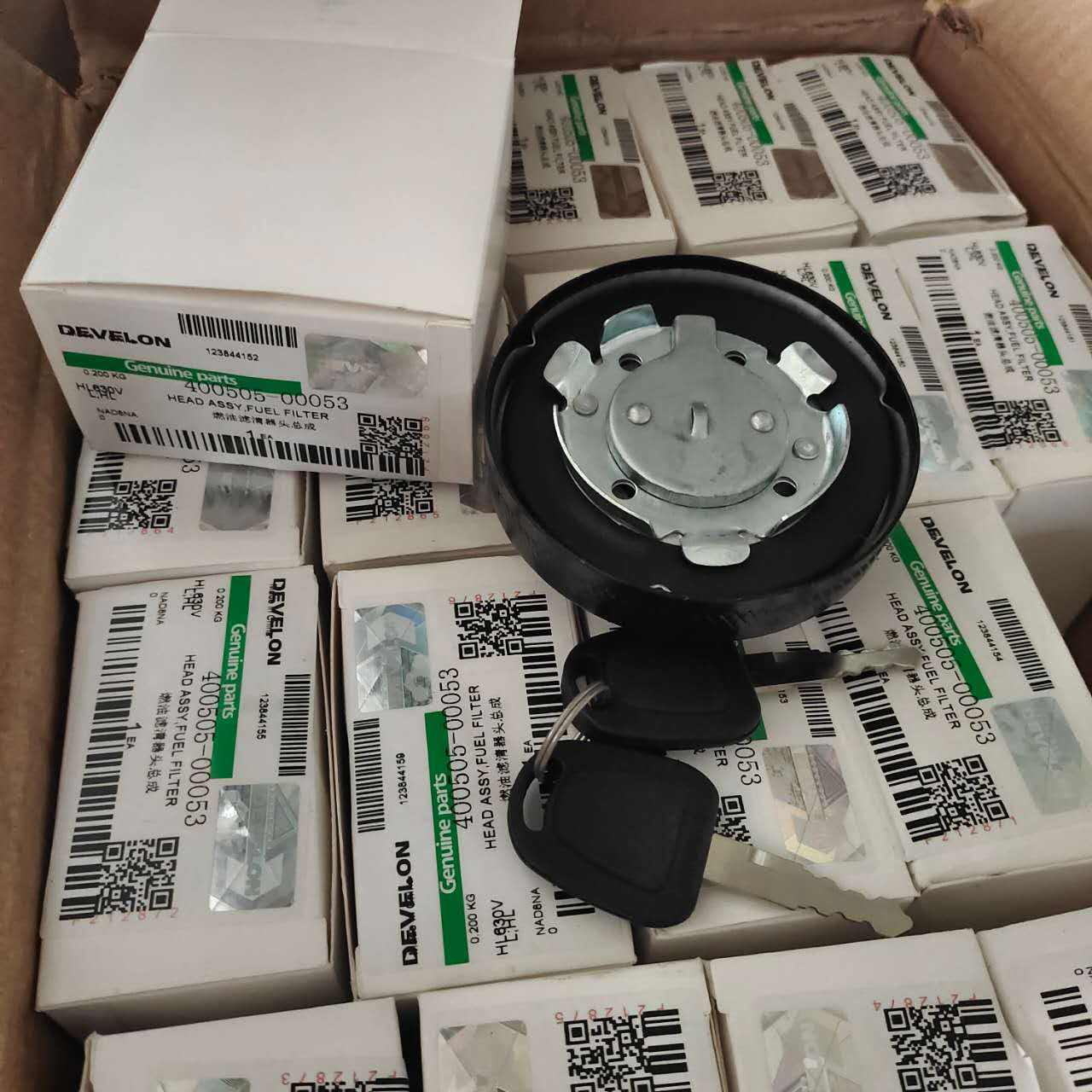 400505-00053 HEAD ASSY, FUEL FILTER DL305 DOOSAN DEVELON