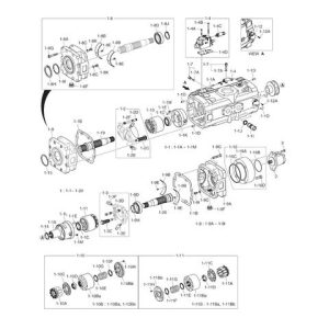 400914-00628E MAIN HYDRAULIC PUMP DX800 DOOSAN DEVELON