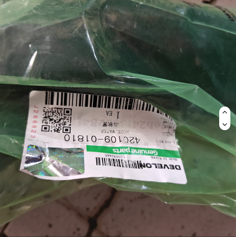 420109-01810 HOSE, WATER DX340LCA-K DX12T DOOSAN DEVELON