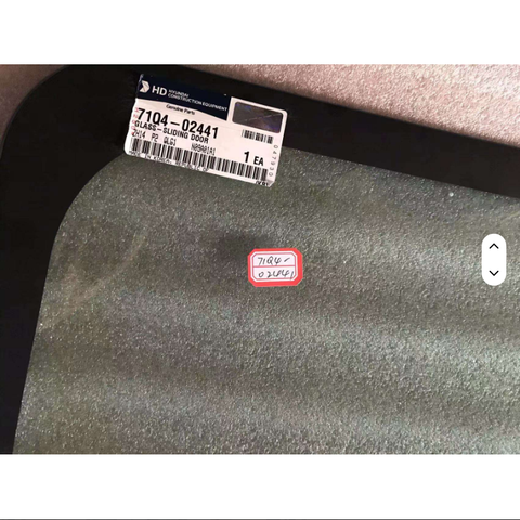 71Q4-02441 71Q6-02711 71K6-02710 CAB GLASS (FRONT) DX1250HD-10 HYUNDAI